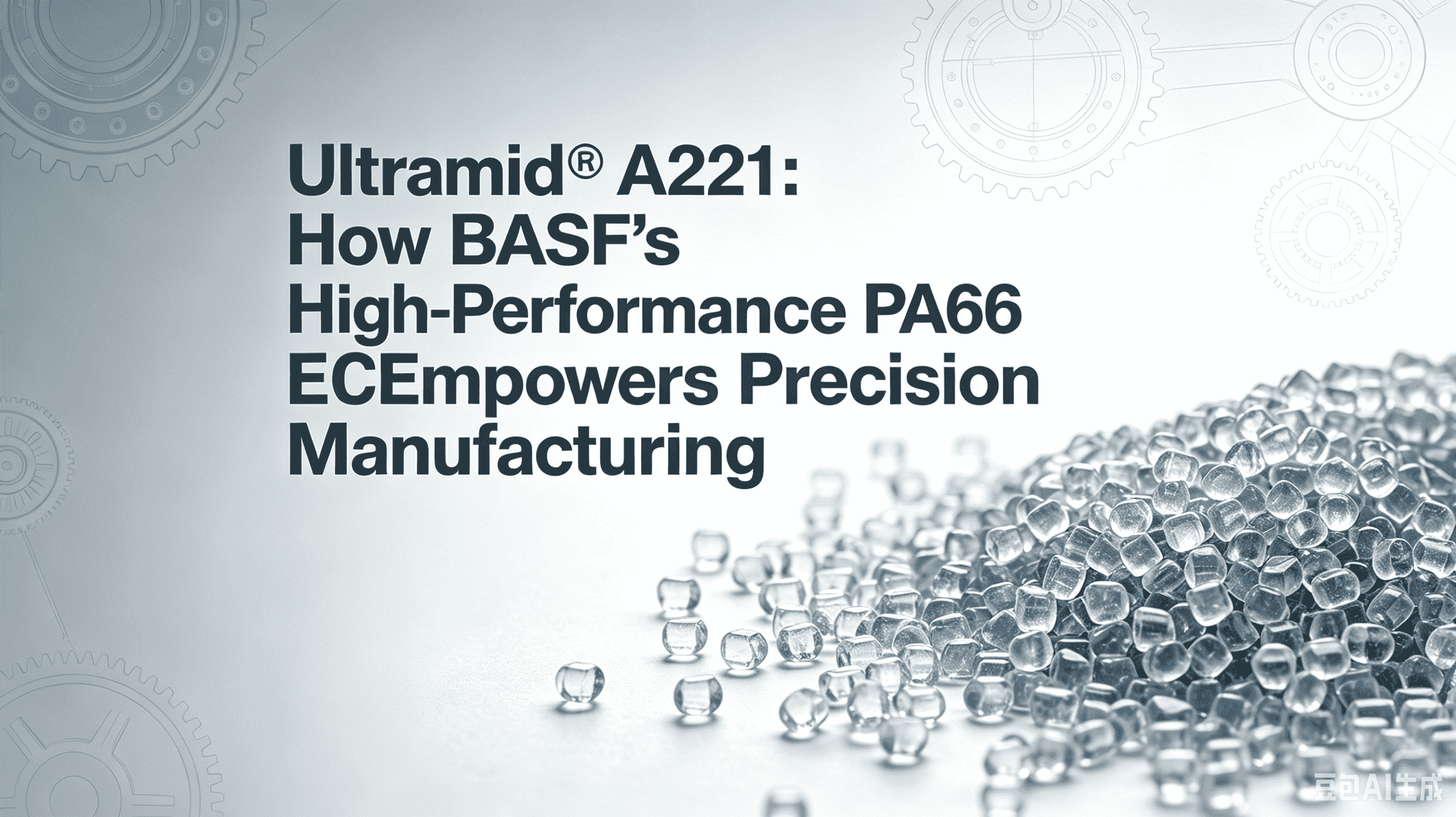 Ultramid® A221: Hvordan BASFs høyytelses PA66 styrker presisjonsproduksjon