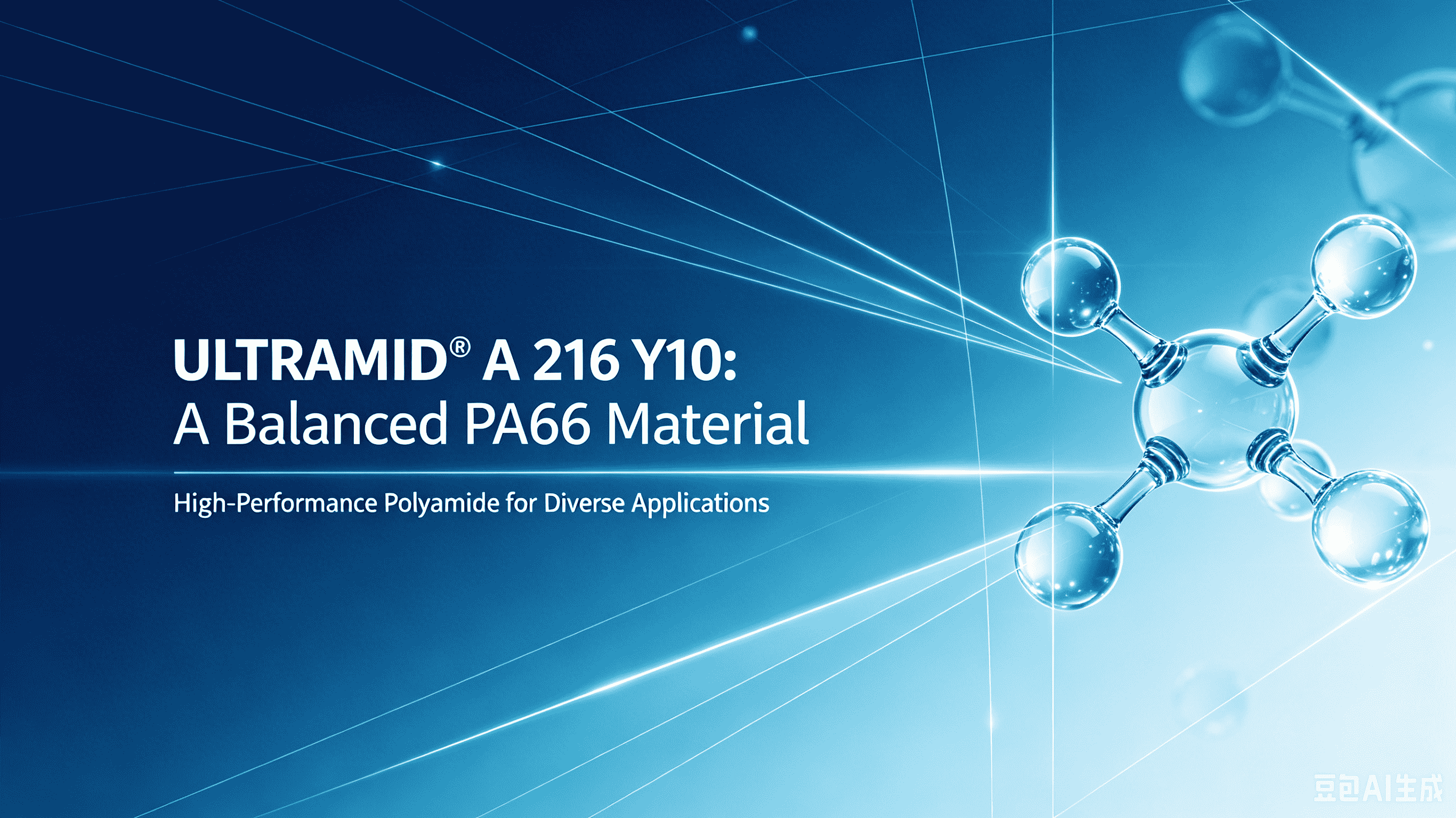 ULTRAMID® A 216 Y10: En molybdendisulfidmodifisert PA66-klasse for balansert ytelse