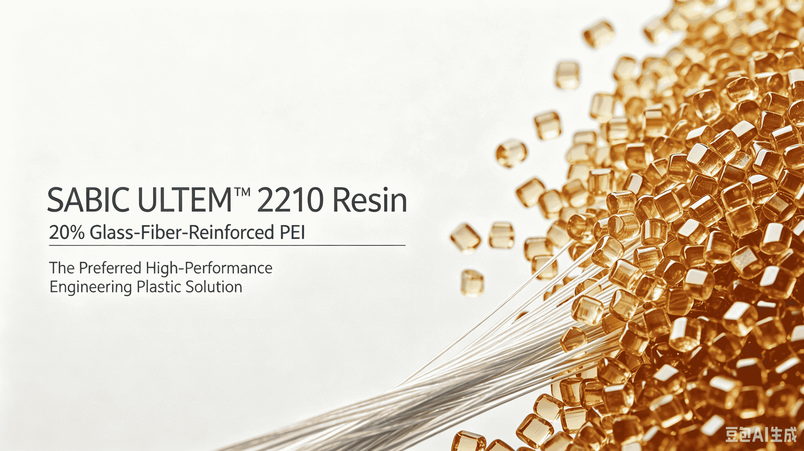 SABIC ULTEM™ 2210 harpiks: 20 % glassfiberforsterket PEI – den foretrukne høyytelses ingeniørplastløsningen